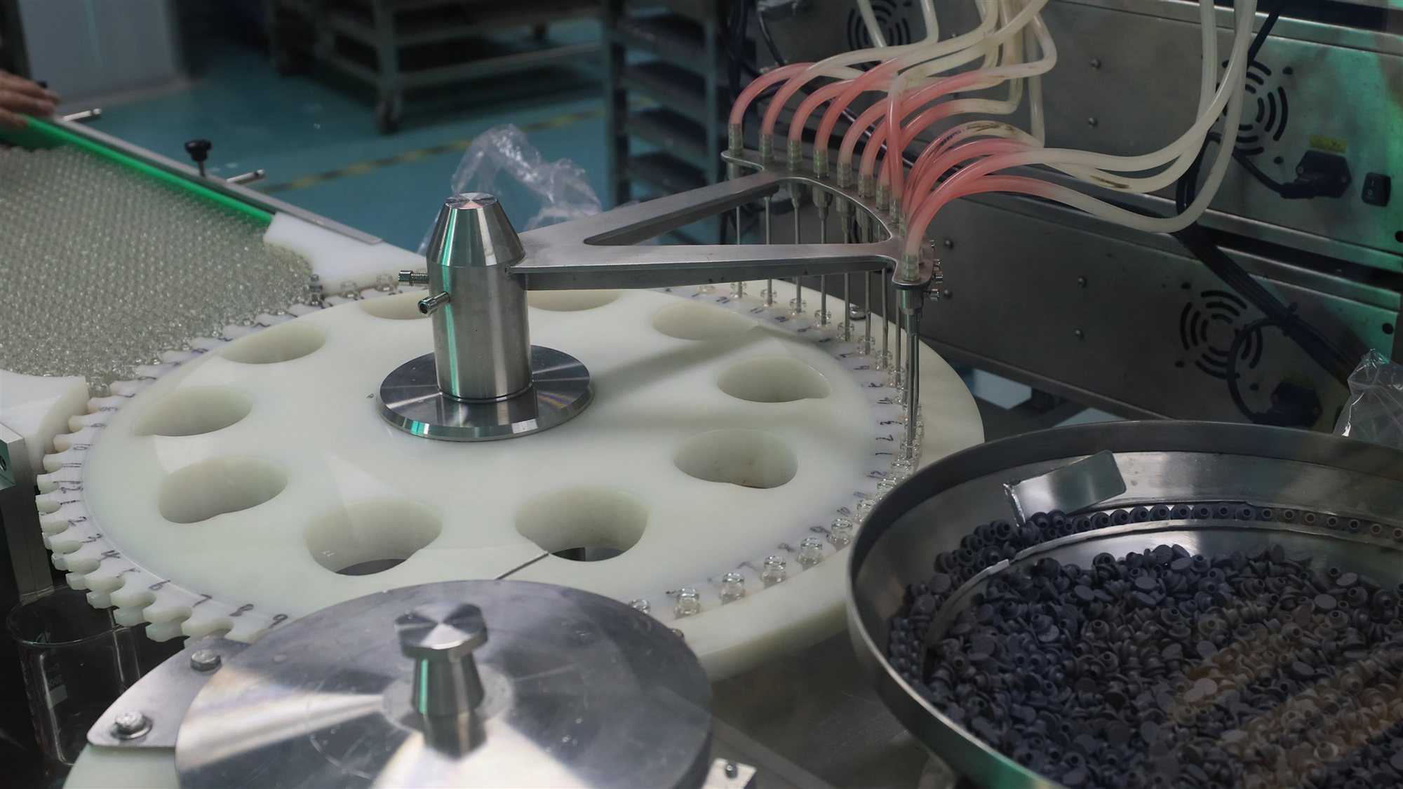 Laboratory and formulation work at the jogonglabs cosmetics factory